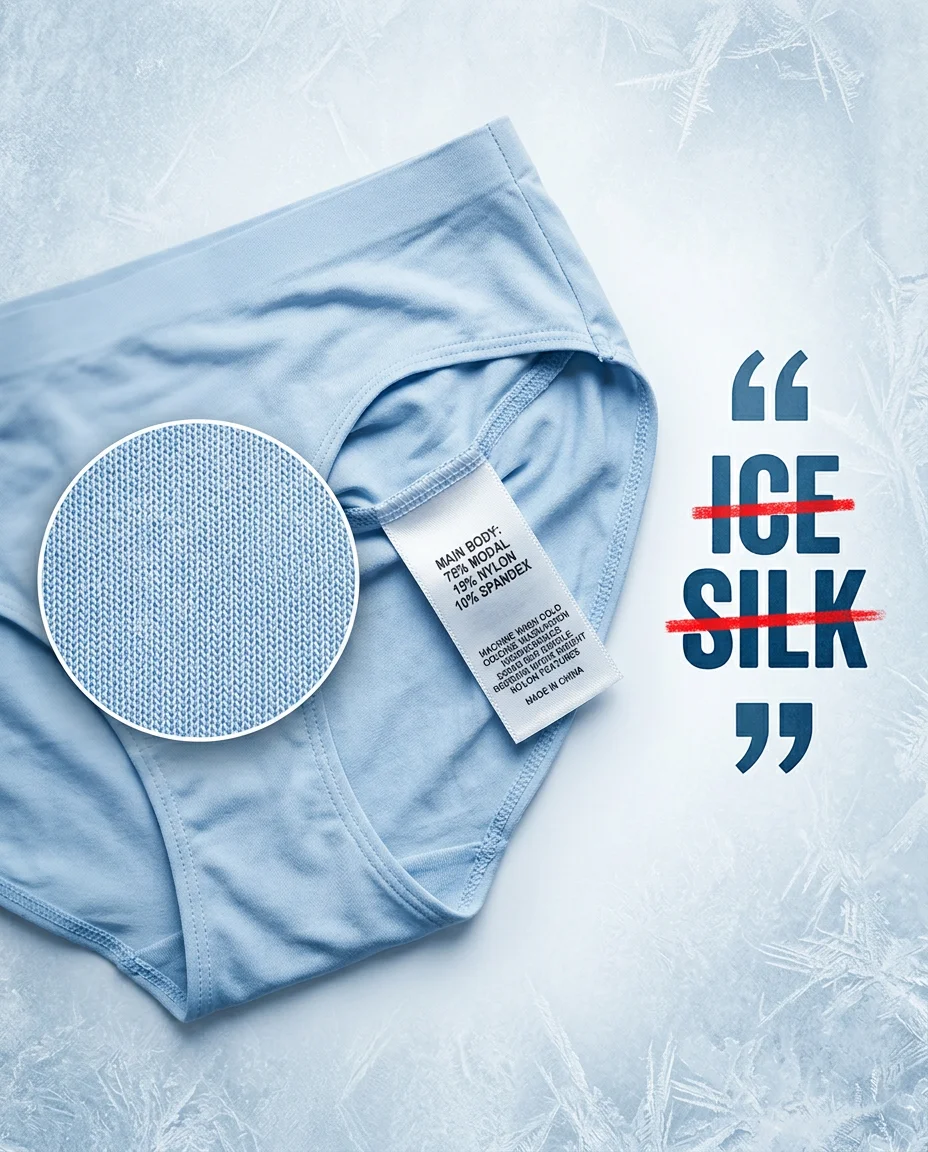 "Ice Silk" Underwear Exposed: What This Marketing Term Actually Hides
