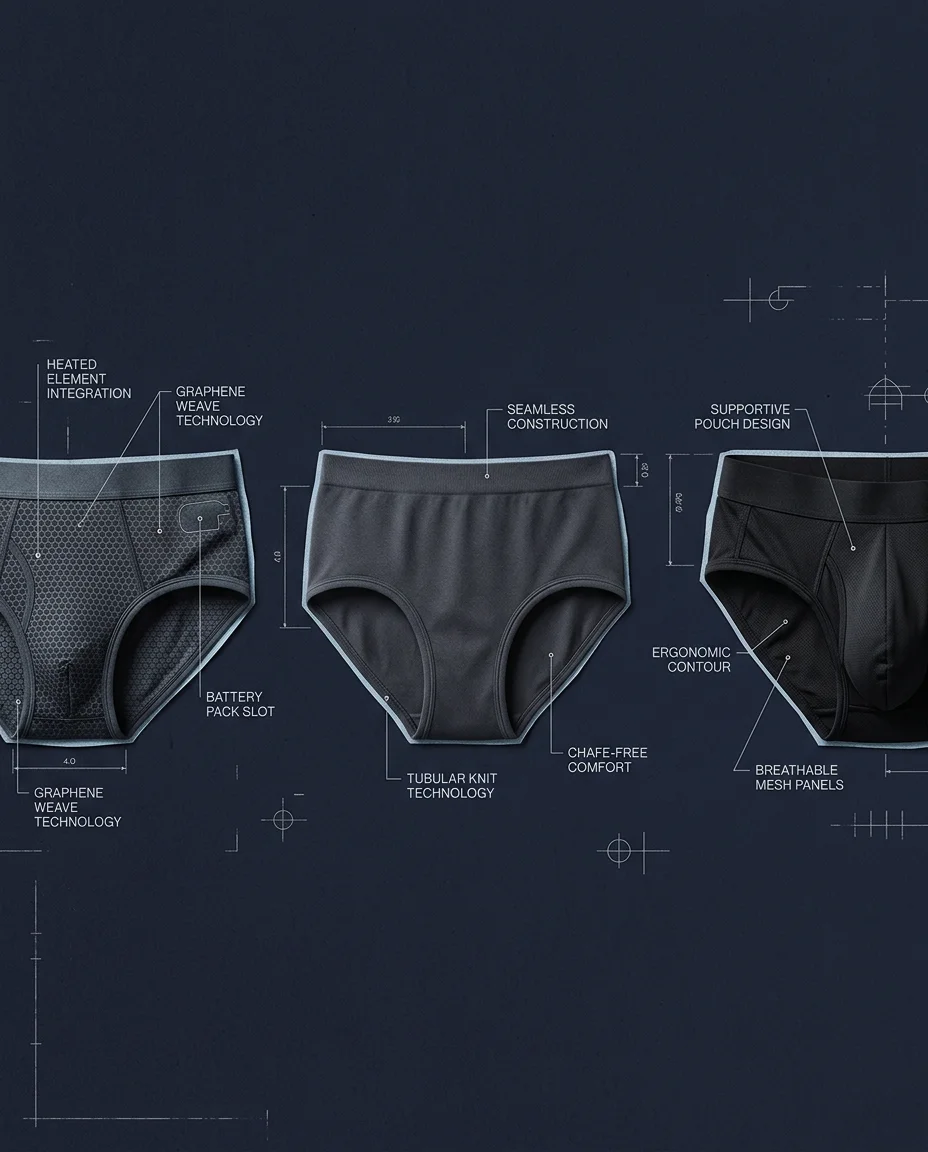 Men's Functional Underwear Guide: Heated Warmth, Seamless Fit & Sports Support — A Technical Deconstruction