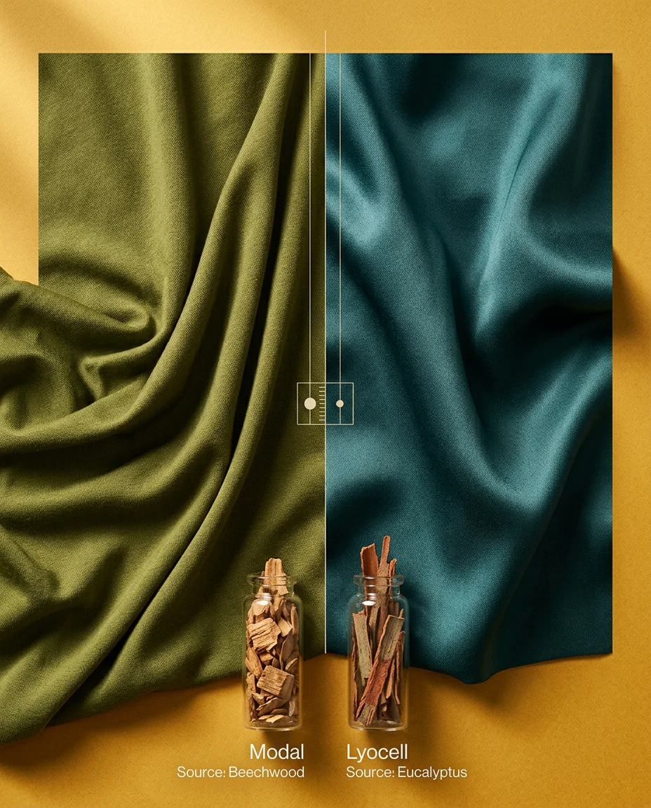 Modal vs Lyocell Fabric Comparison: Complete Guide for Underwear Brands