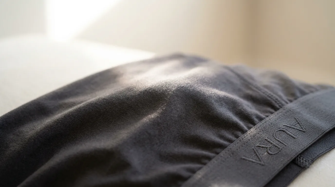 Premium smooth underwear fabric texture